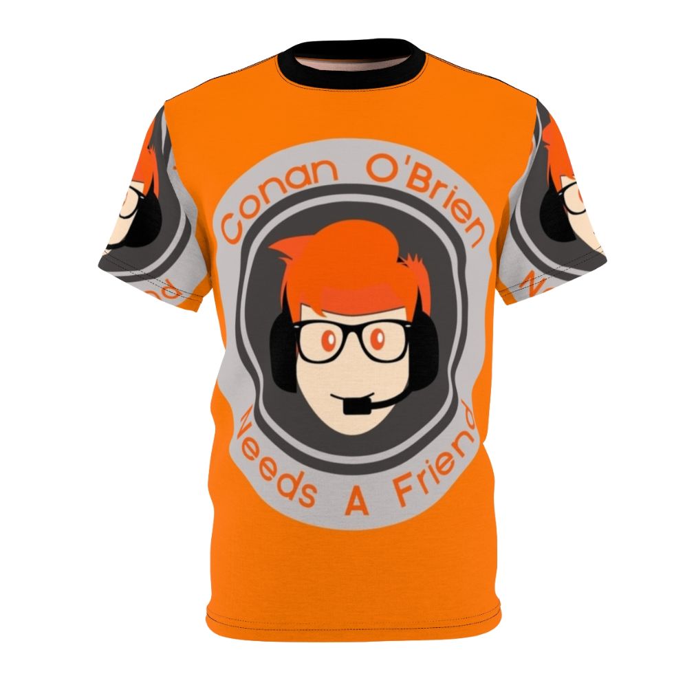 Conan O'Brien Team Coco T-Shirt featuring the late-night comedy host and his popular podcast