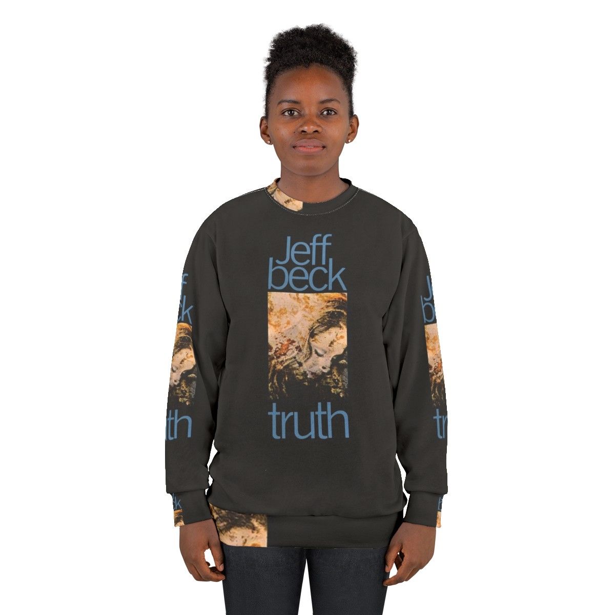 Jeff Beck "Truth" Sweatshirt featuring the legendary English rock guitarist - women