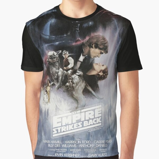 The Empire Strikes Back Movie Poster Graphic T-Shirt