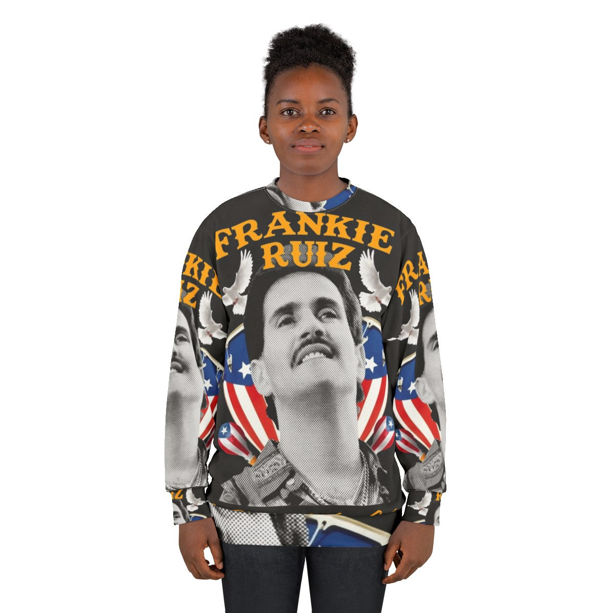 Frankie Ruiz Salsa Music Sweatshirt - women