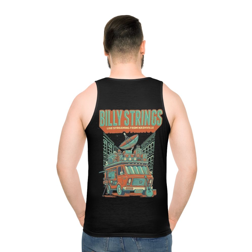 Billy Strings Bluegrass Music Tank Top - men back