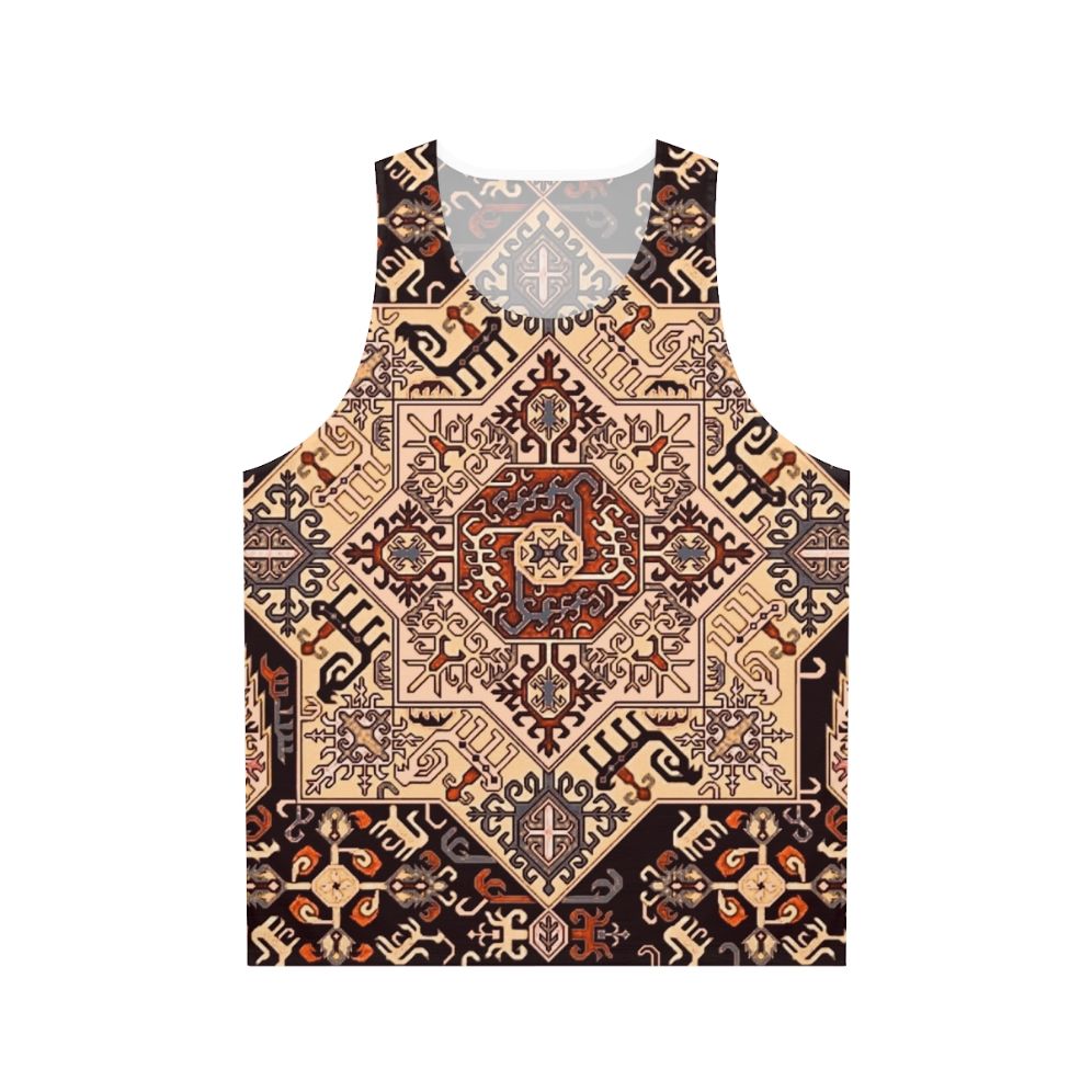 Unisex Armenian art inspired tank top