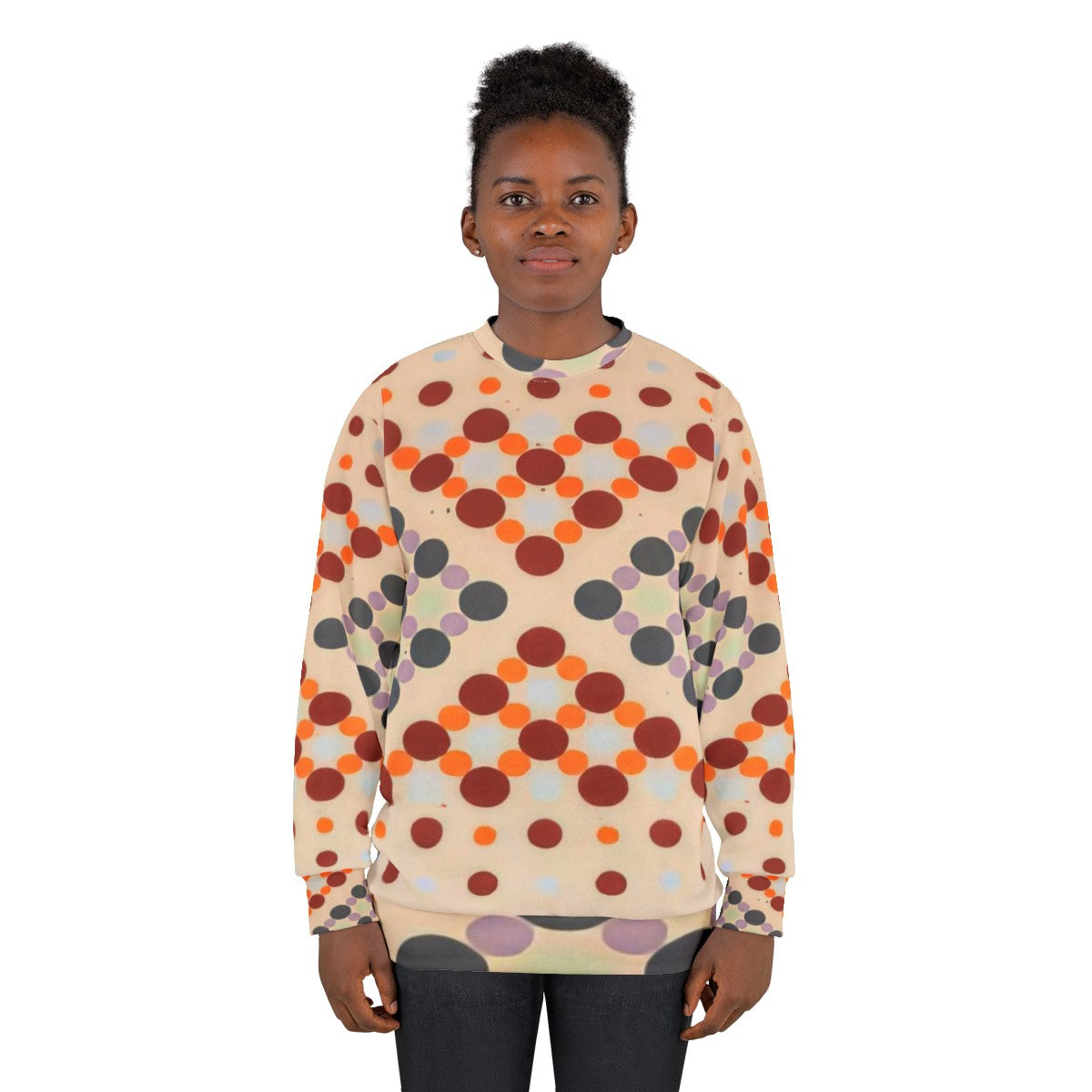 Thomas Downing Untitled 1962 Abstract Art Sweatshirt - women