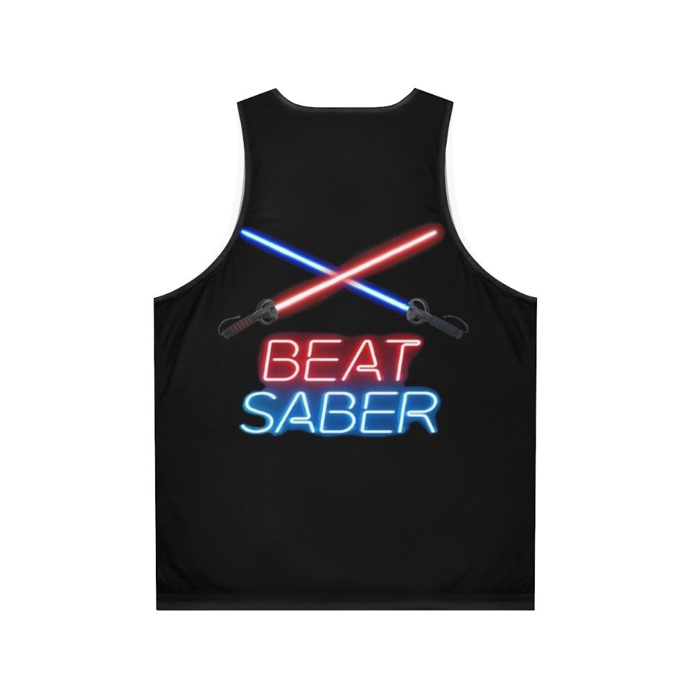 Beat Saber VR Gaming Tank Top - Back