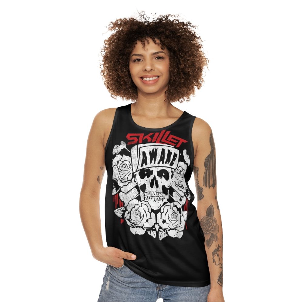 Vintage Skillet Band Unisex Tank Top - women