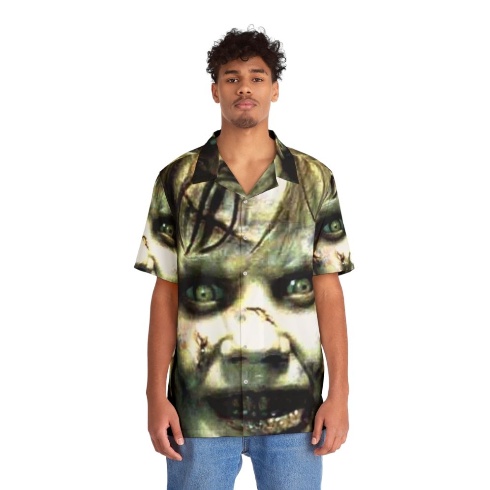 The Exorcist-inspired horror Hawaiian shirt - People Front