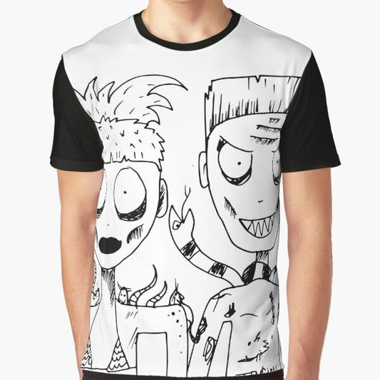 Die Antwoord Yolandi and Ninja Graphic T-Shirt