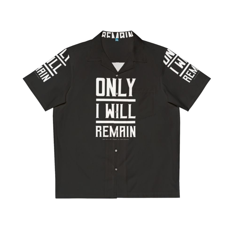 Dune movie-inspired "Only I Will Remain" Hawaiian shirt