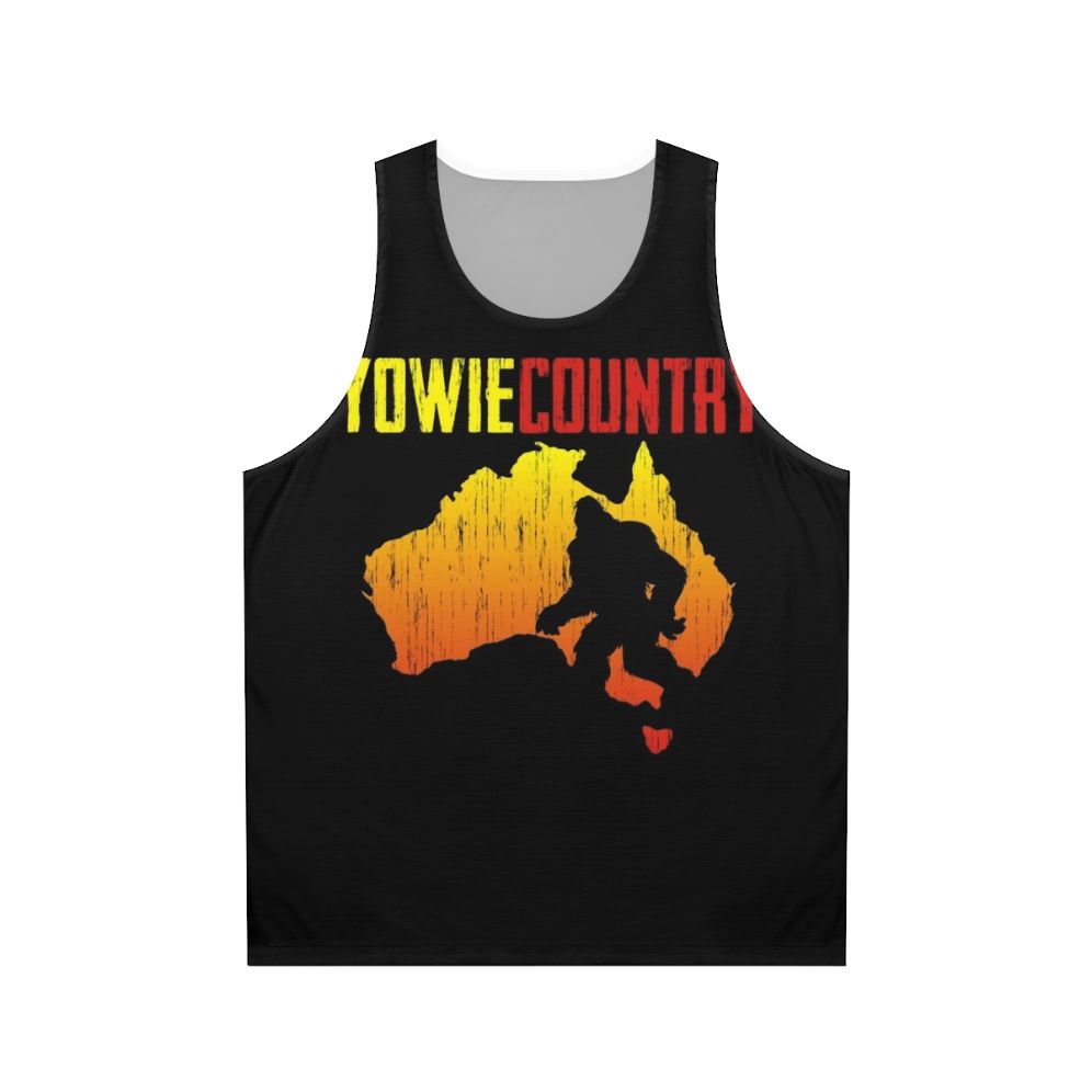 Yowie Country Unisex Bigfoot Tank Top