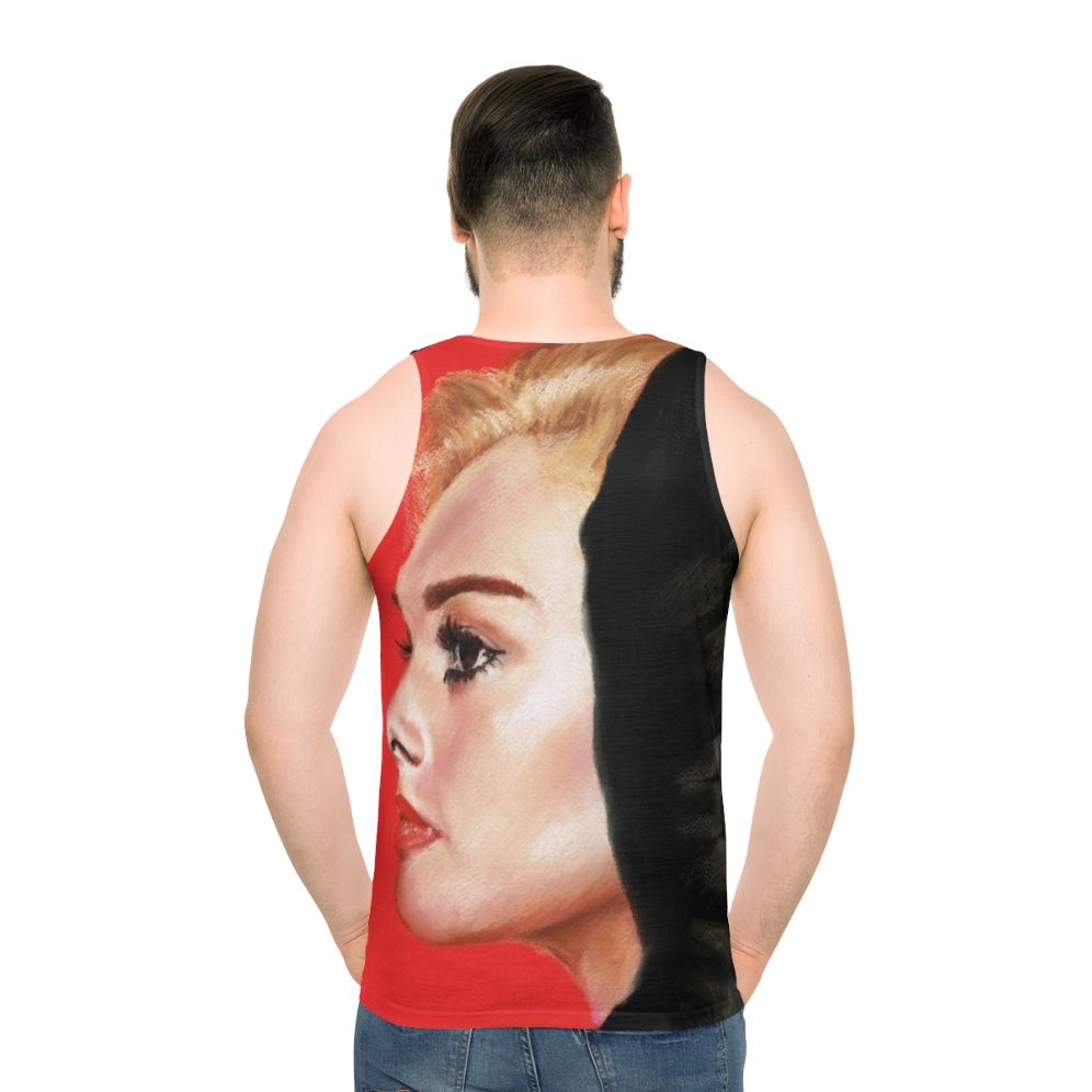 Tippi Hedren 'The Birds' Unisex Tank Top - men back