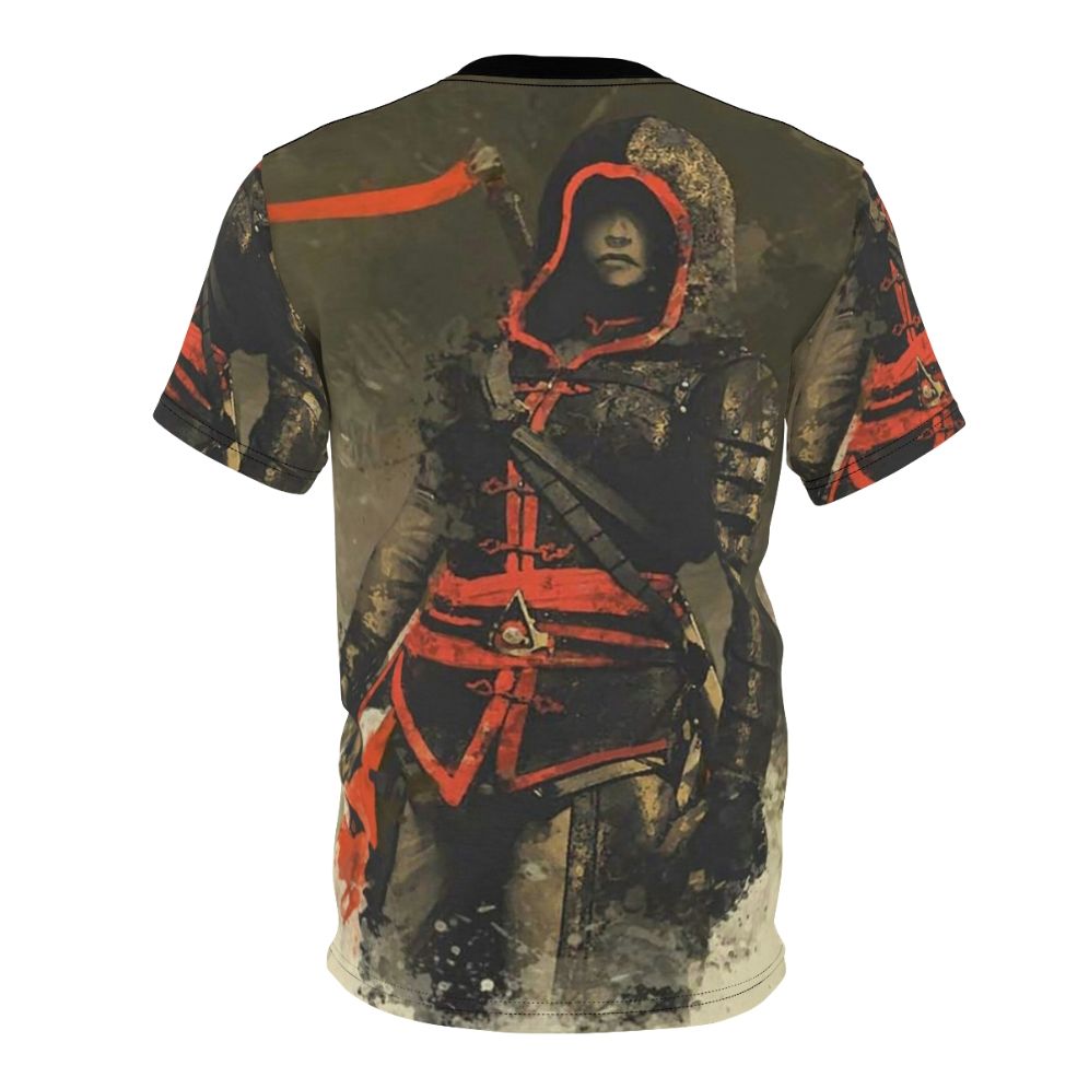 Assassin's Creed Inspired All-Over Print T-Shirt - Back