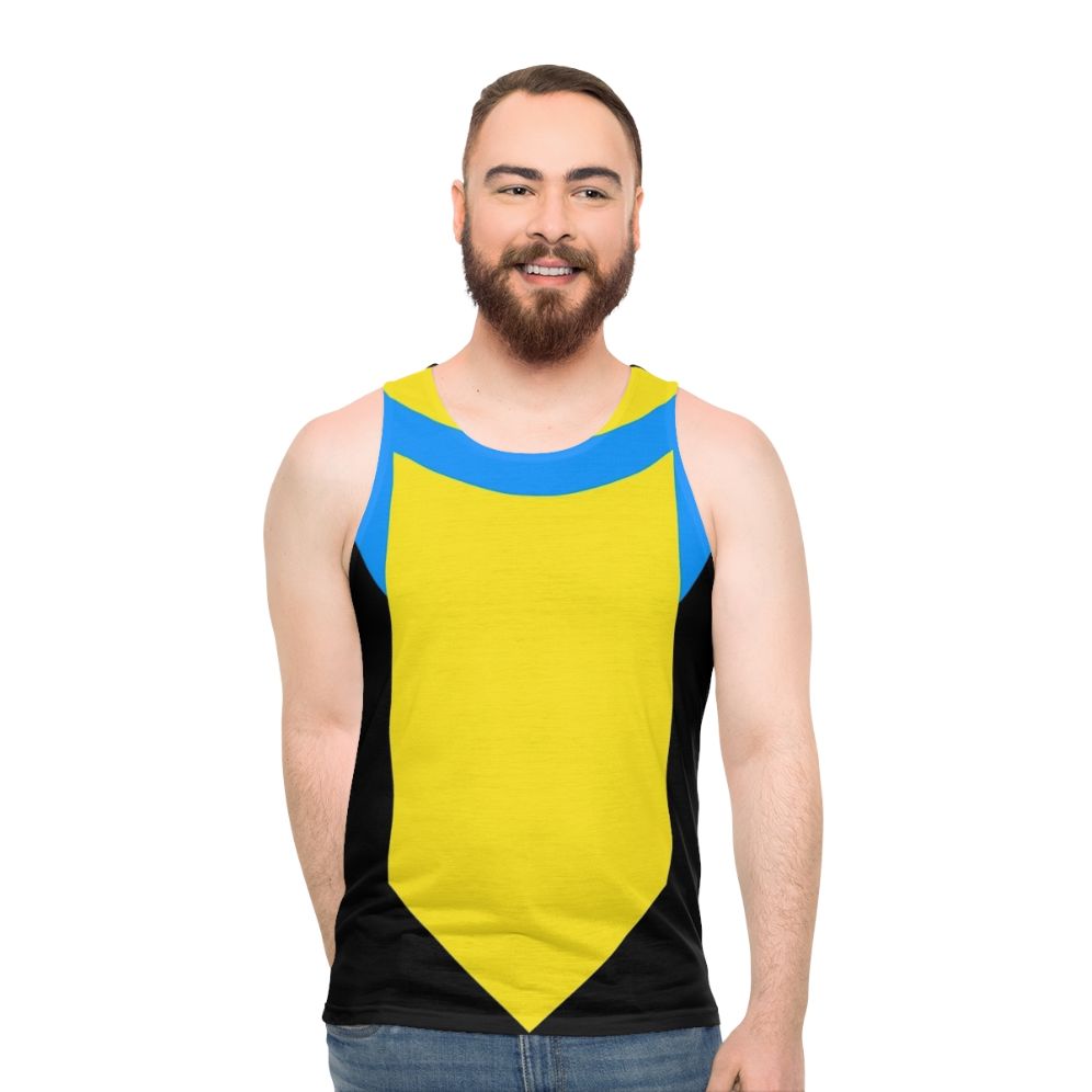 Invincible superhero unisex tank top - men