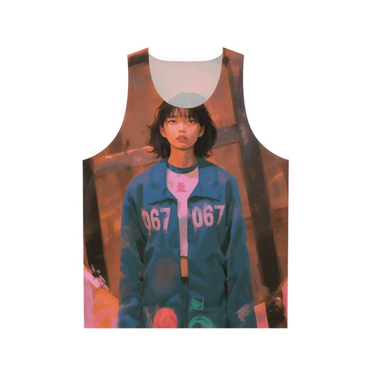 Squid Game Player 067 Kang Sae Byeok Unisex Tank Top