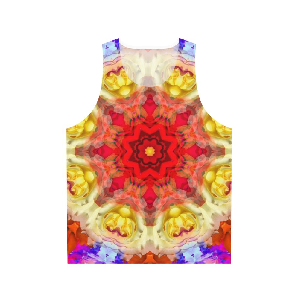 Spiritual rose unisex tank top