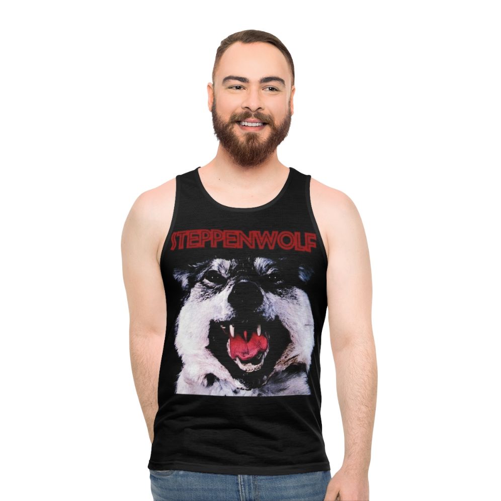 Steppenwolf John Kay Unisex Rock Tank Top - men