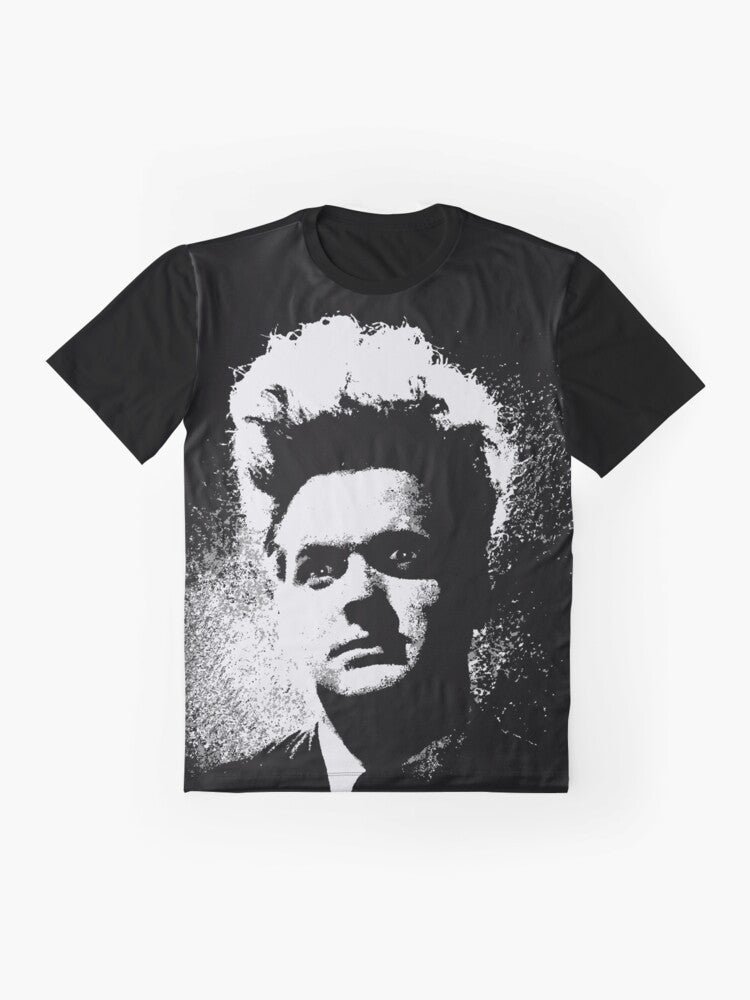 Eraserhead Henry Spencer Vintage Cult Movie Graphic T-Shirt - Flat lay