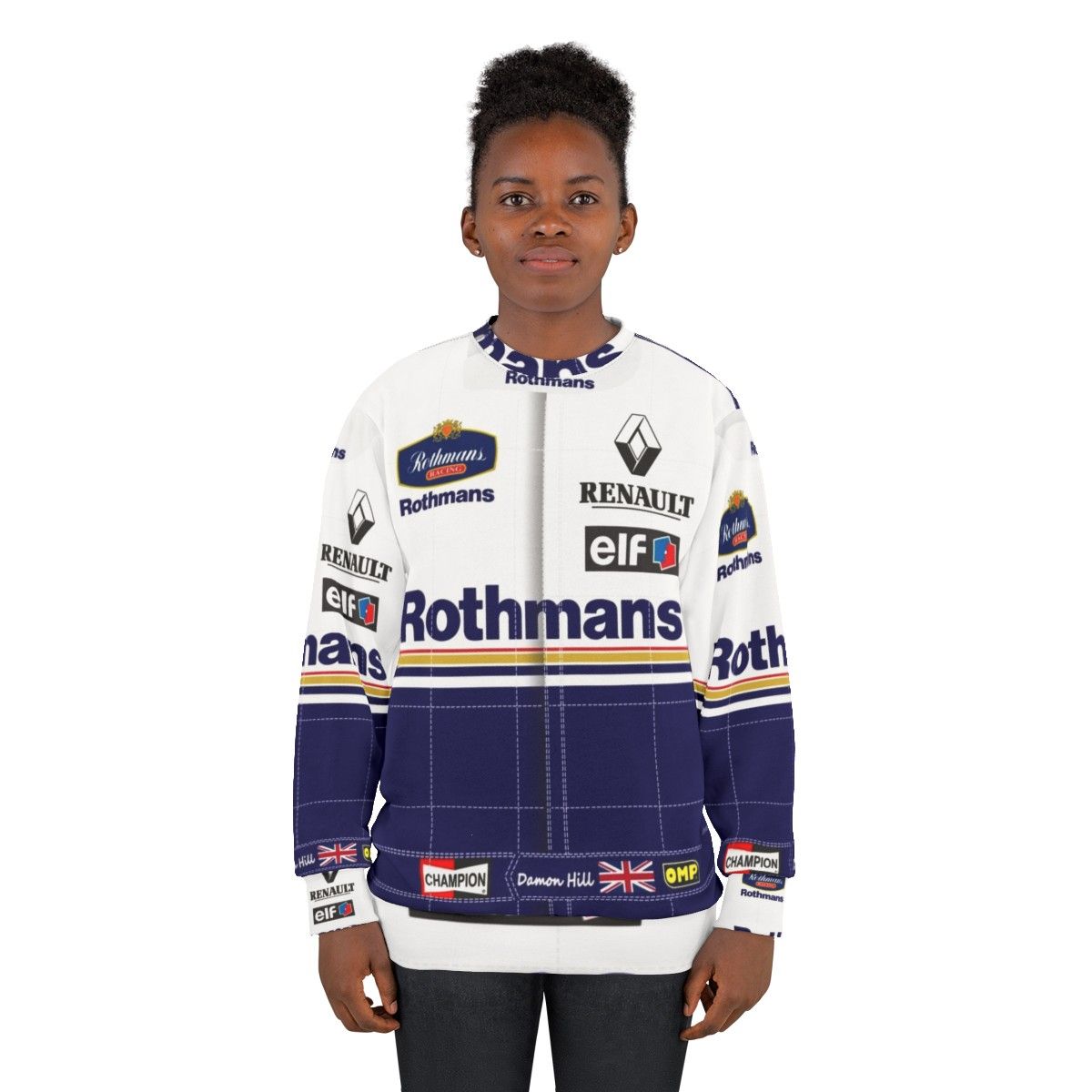 Damon Hill 1994 Williams FW16 Formula 1 Sweatshirt - women