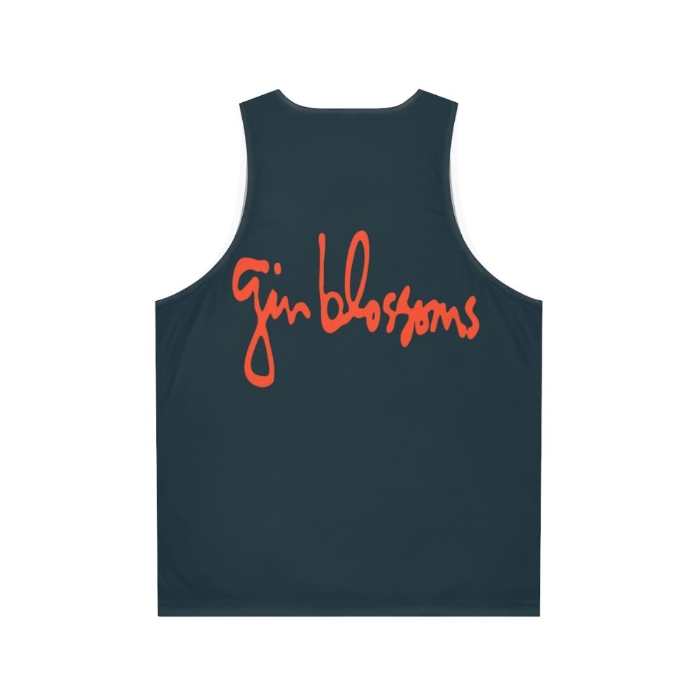 Gin Blossoms Unisex Tank Top - Back