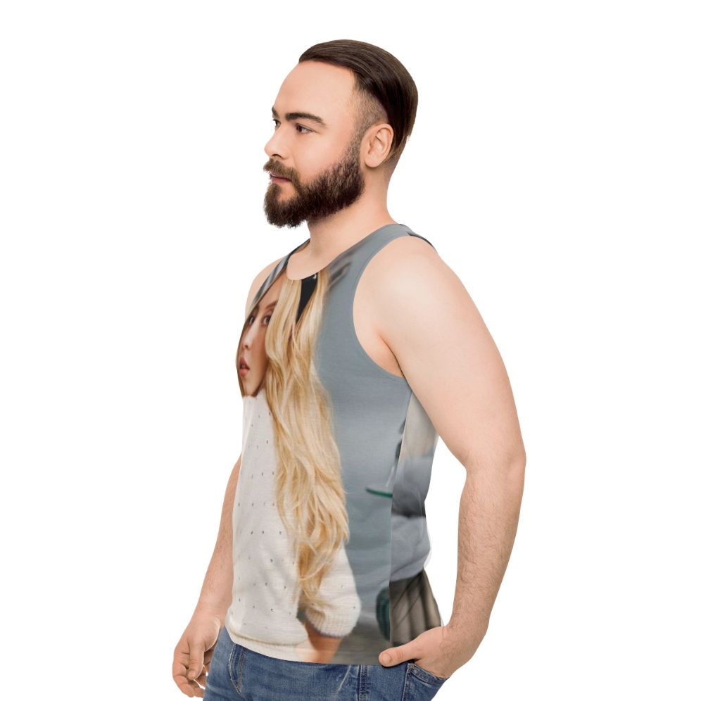 Sydney Sweeney Inspired Unisex Tank Top - men side