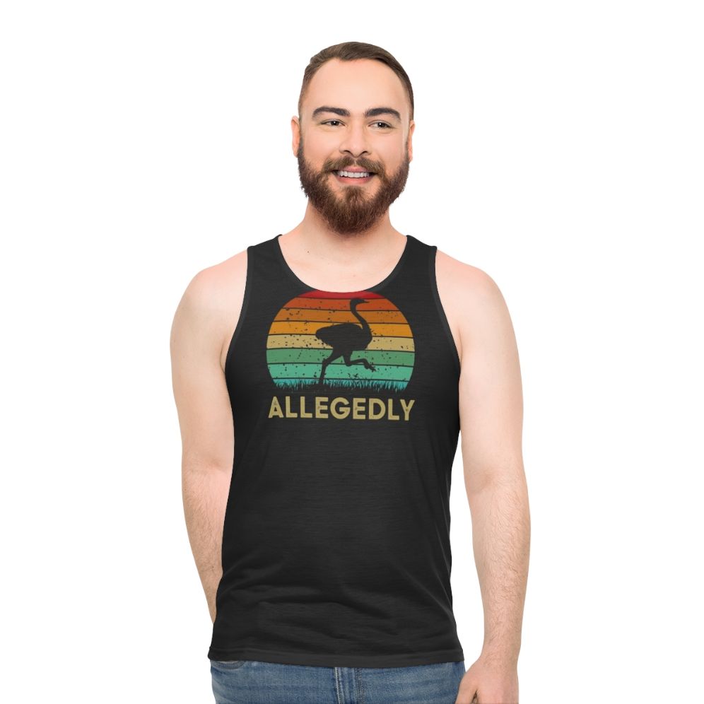 Allegedly Unisex Canadian Flightless Bird Tank Top - men