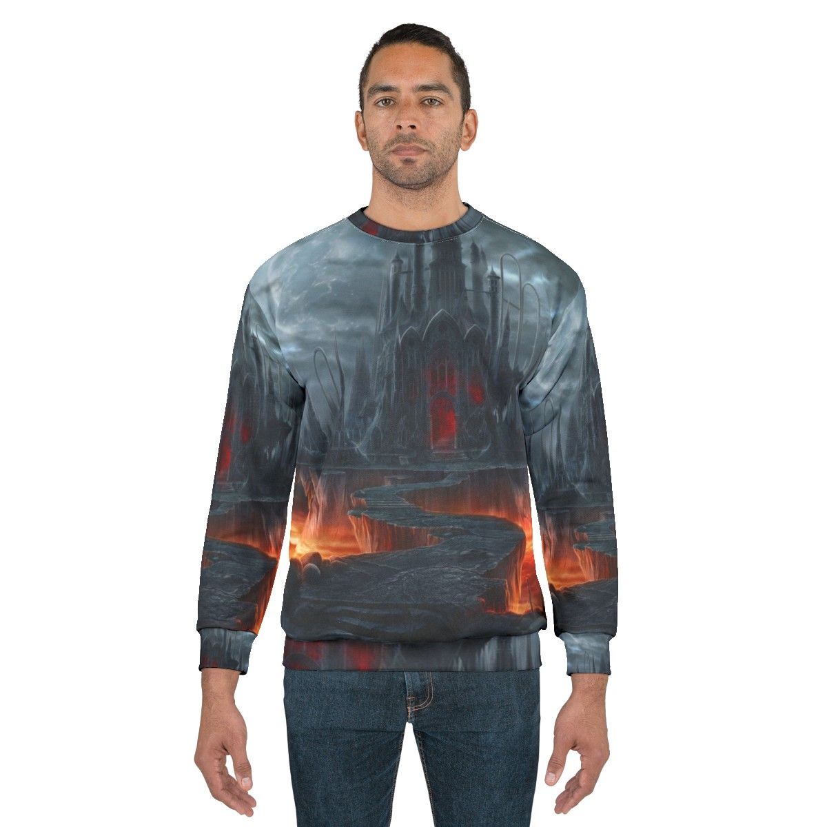 Dark castle gothic sweatshirt - men