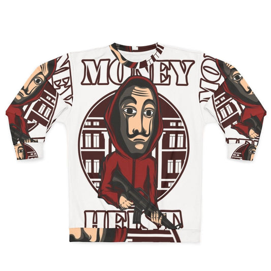 Money Heist La Casa de Papel Netflix Heist Themed Sweatshirt