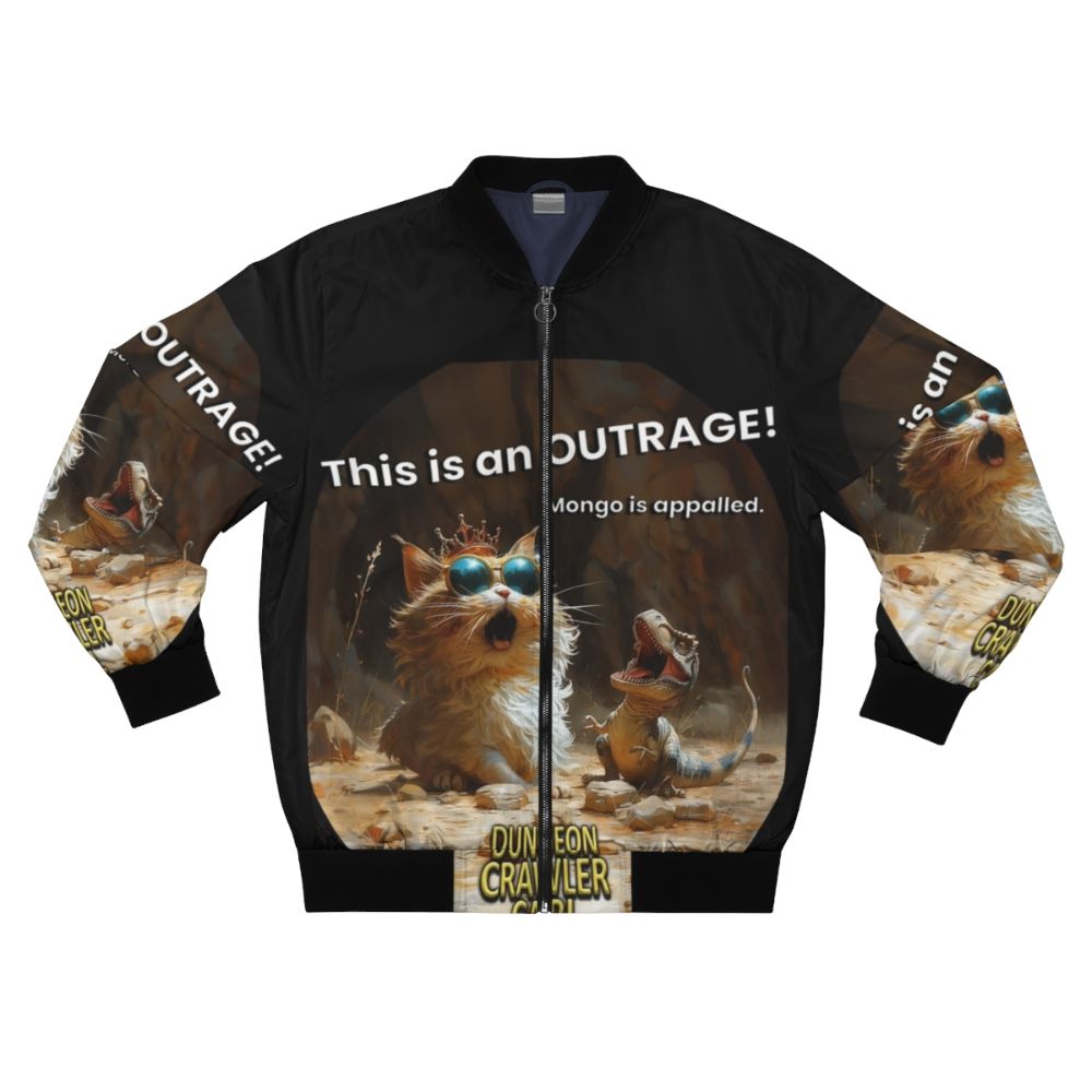 Dungeon Crawler Carl Bomber Jacket - Funny Fantasy LitRPG Apparel