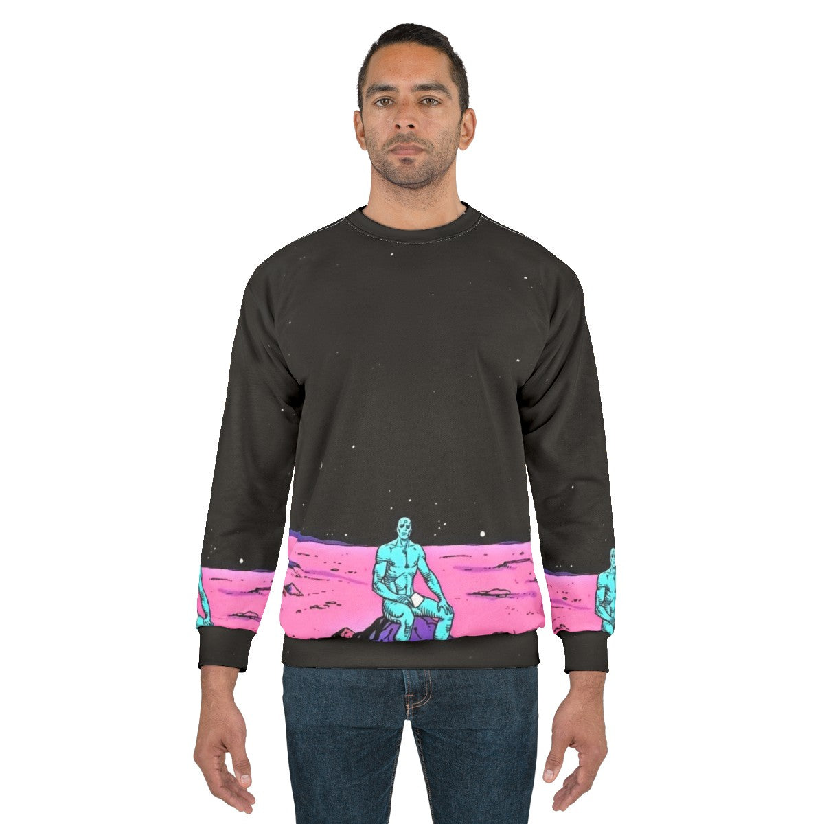 Watchmen Dr Manhattan Comic Sweatshirt - men