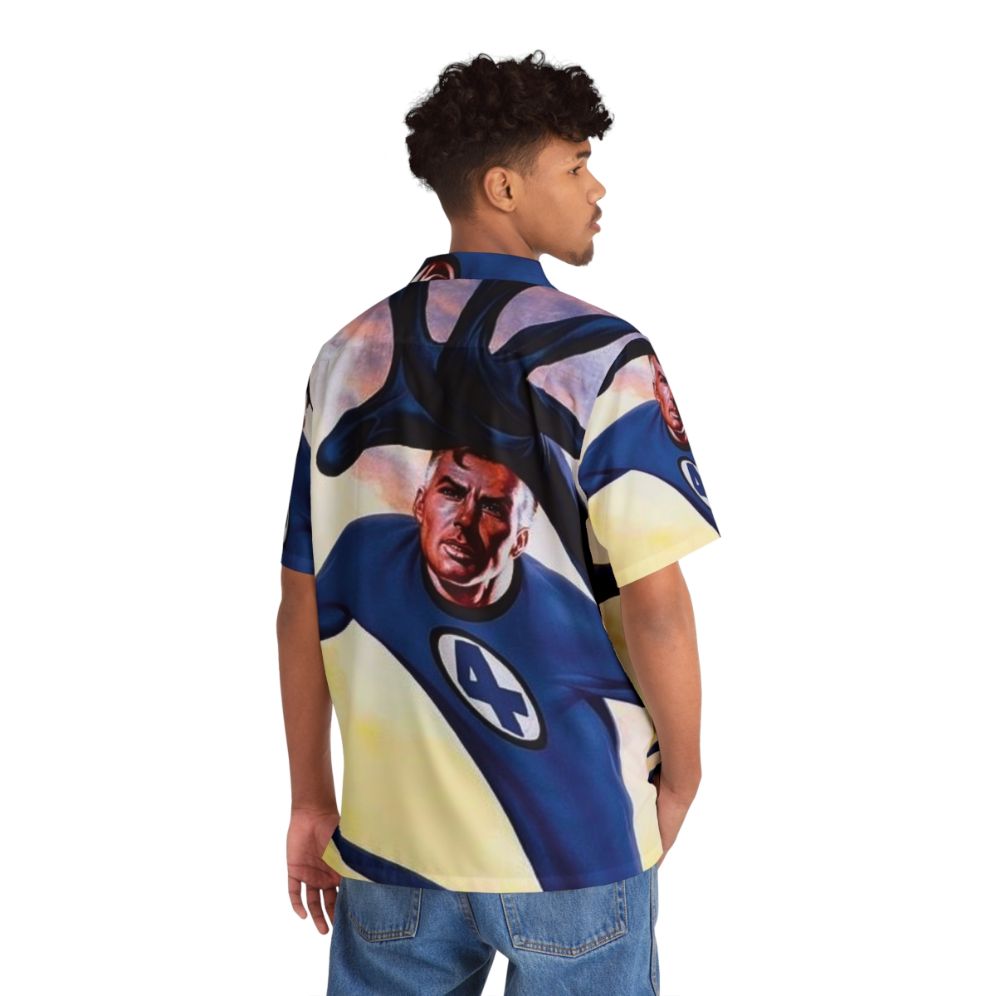 Mr Fantastic Inspired Hawaiian Shirt - People Back