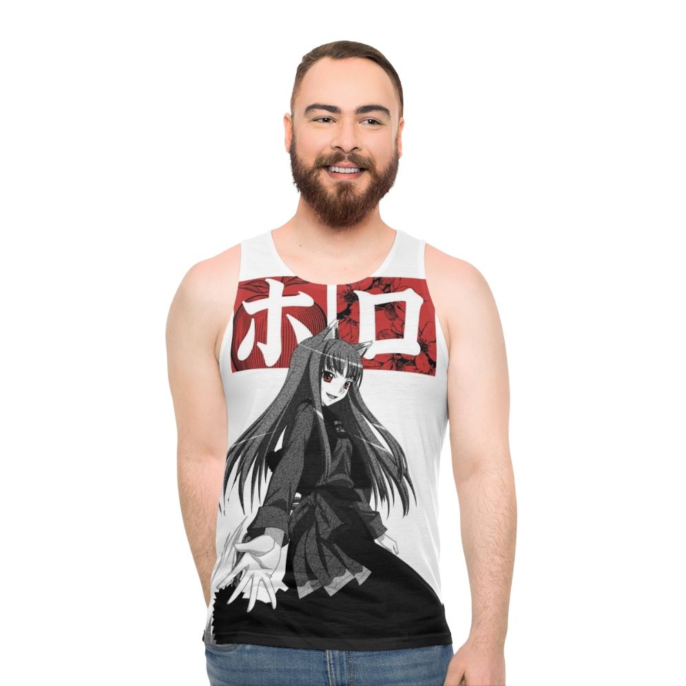 Spice and Wolf Inspired Unisex Tank Top - men