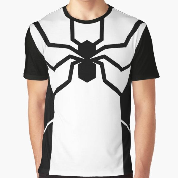 Foundation Spider Graphic T-Shirt featuring Spiderman, the Marvel superhero