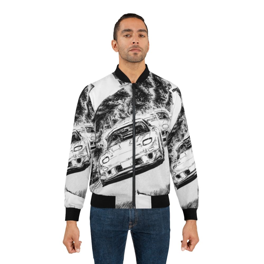 Initial D RX7 vs Supra V2 Bomber Jacket - Lifestyle