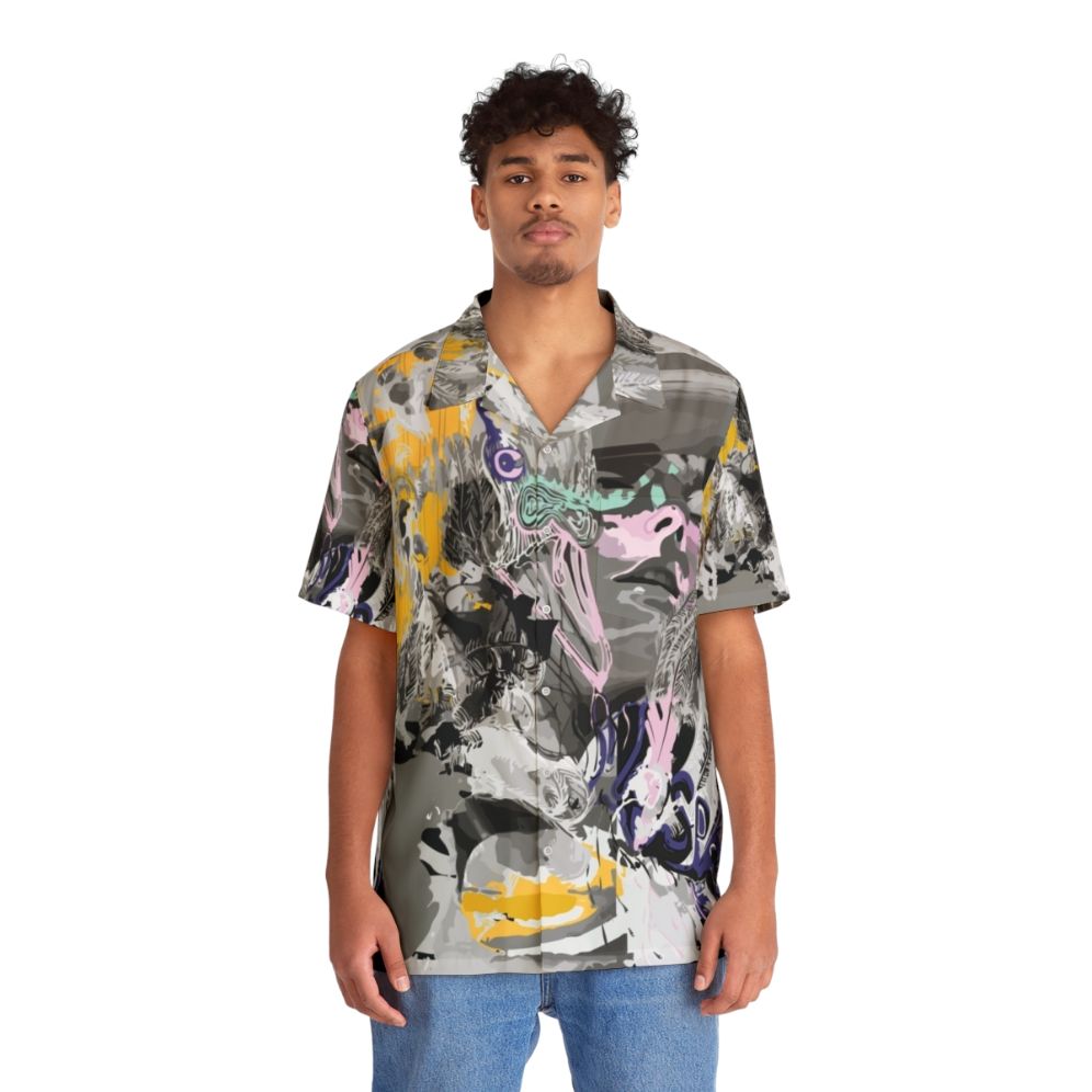 Bjork Vespertine Remixed Hawaiian Shirt - People Front