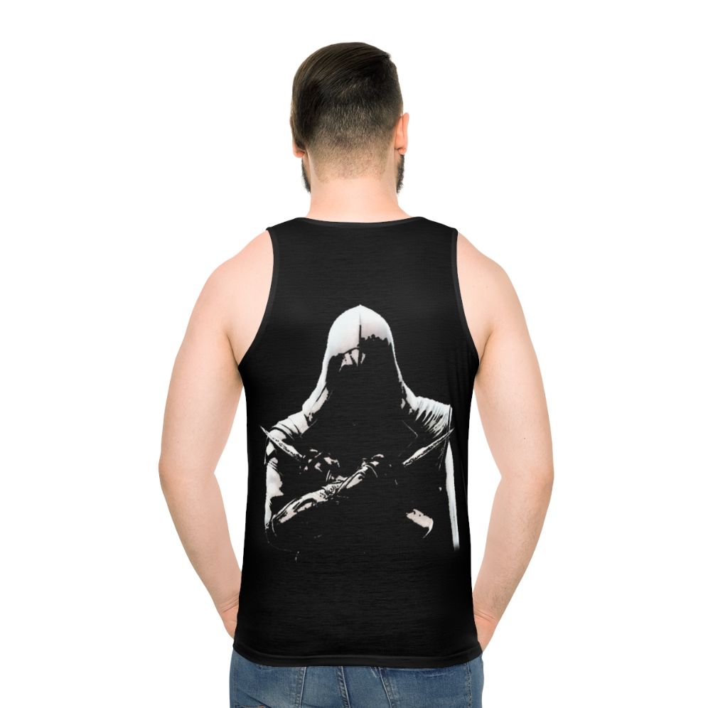 Assassin's Creed Ezio Auditore Unisex Tank Top - men back