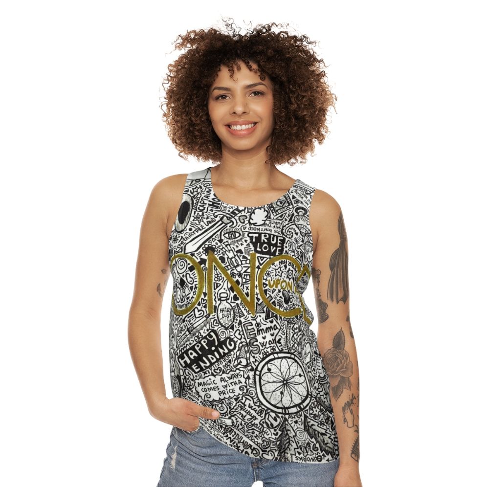 Once Upon a Time Unisex Fairytale Themed Tank Top - women