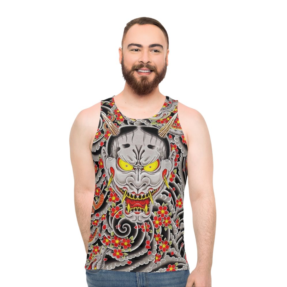 Goro Majima Hannya Yakuza 0 Unisex Tank Top - men