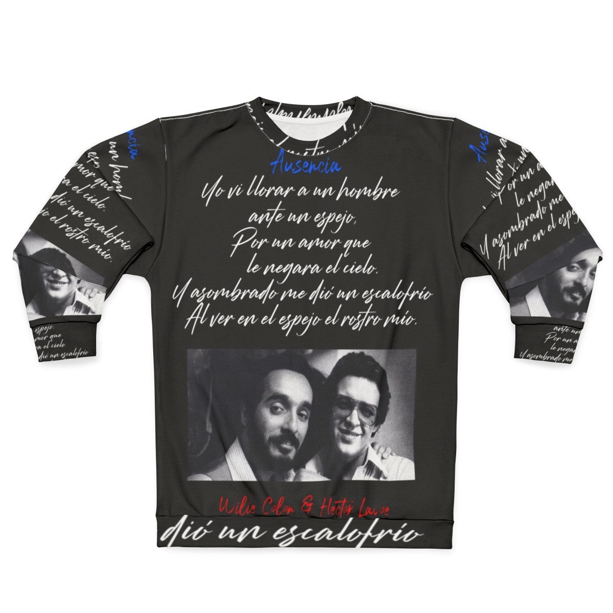 Salsa Legends Willie Colon and Hector Lavoe Ausencia Sweatshirt