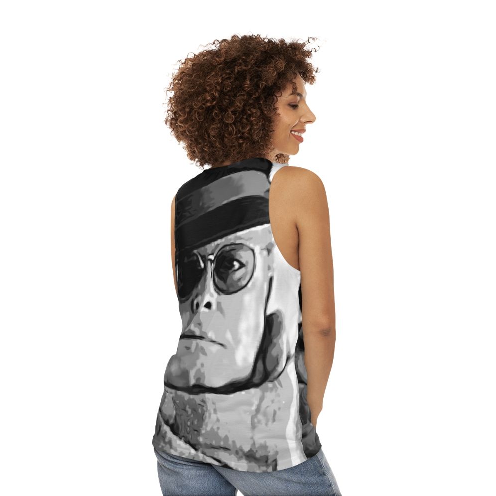 Truman Capote Unisex Tank Top - women back