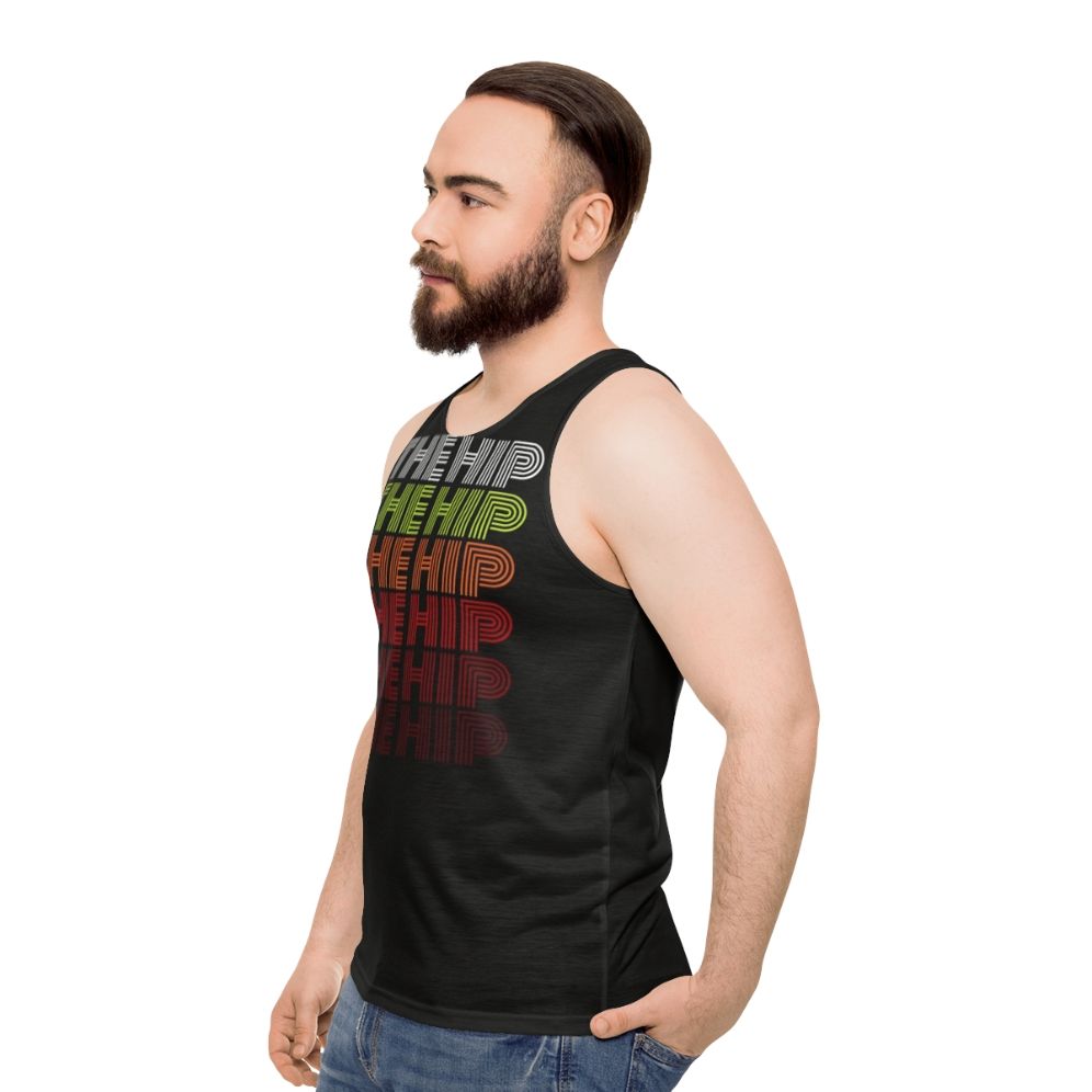 Tragically Hip Vintage Unisex Tank Top - men side