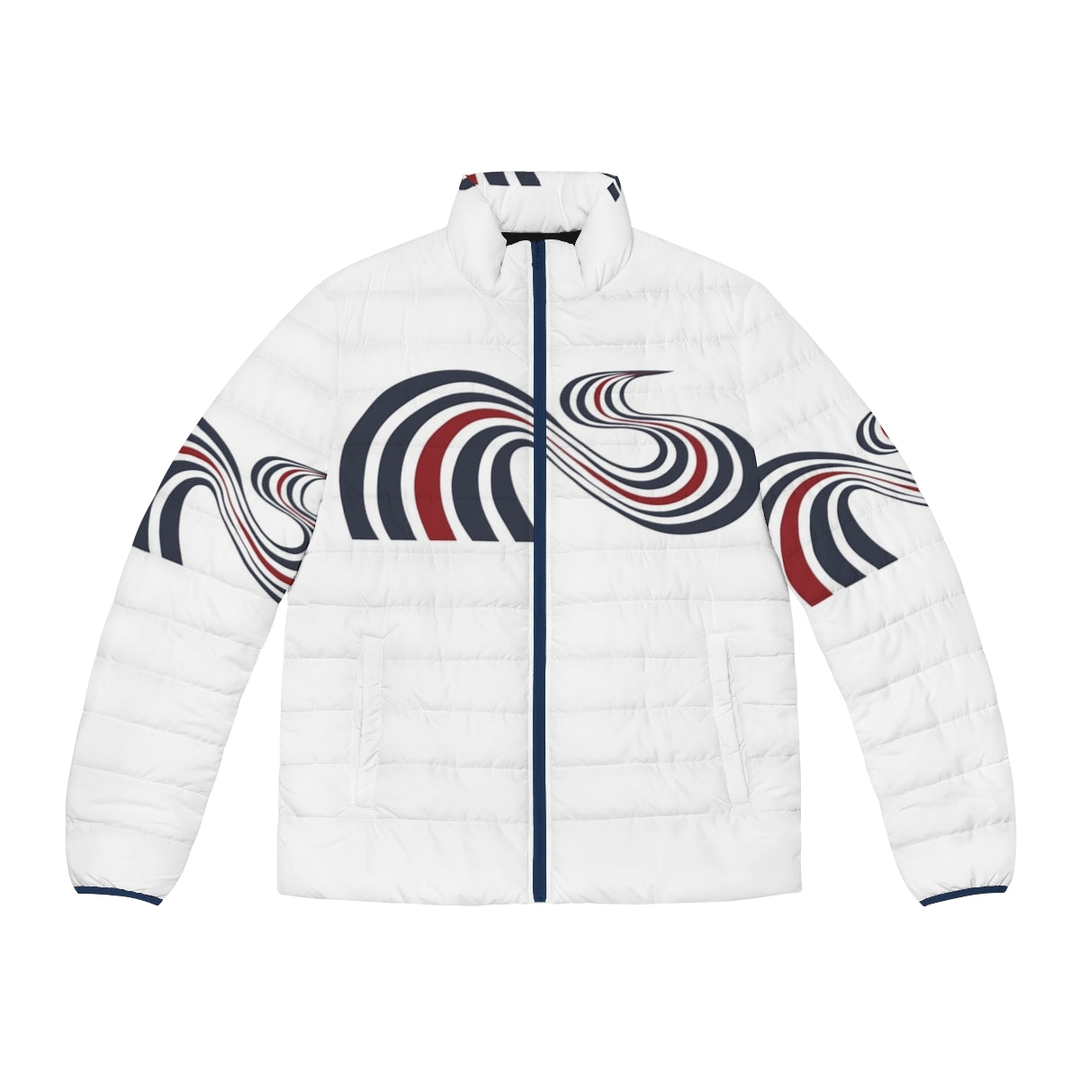 Elliott Smith Figure 8 Puffer Jacket featuring the album cover art