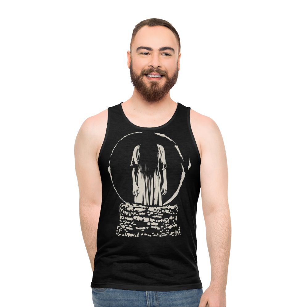 Unisex 'The Ring' horror-themed tank top - men