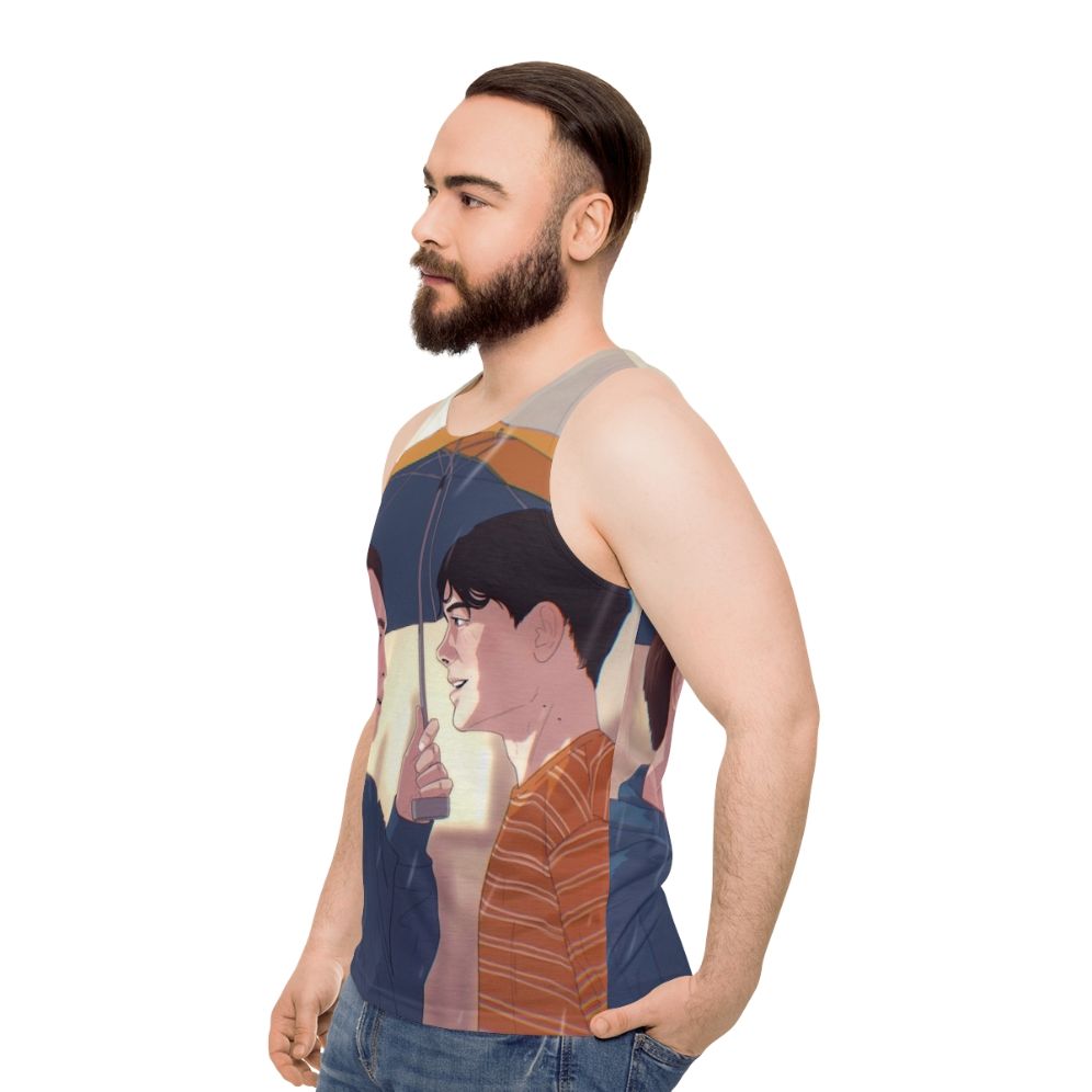 Heartstopper Unisex Tank Top - men side