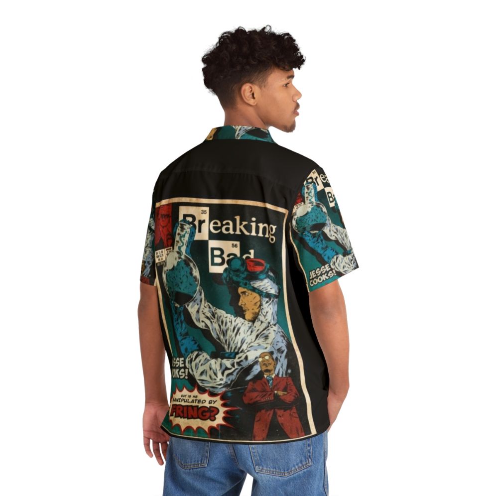 Breaking Bad Vintage Hawaiian Shirt featuring Walter White, Heisenberg, and Jesse Pinkman - People Back