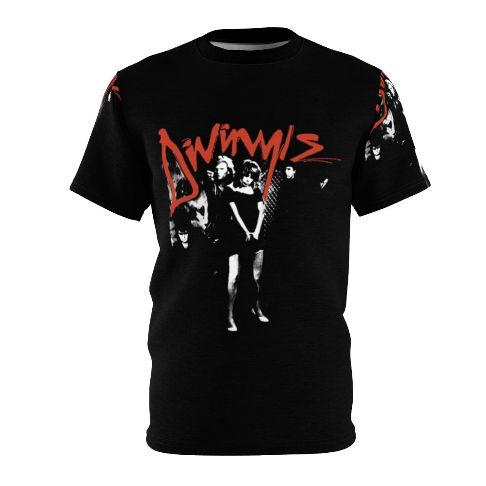 Punk rock Australian band t-shirt with Divinyls inspired music graphic