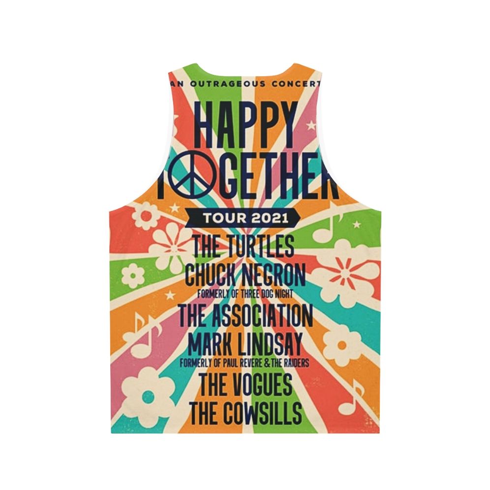 Happy Together Tour 2021 Unisex Tank Top - Back