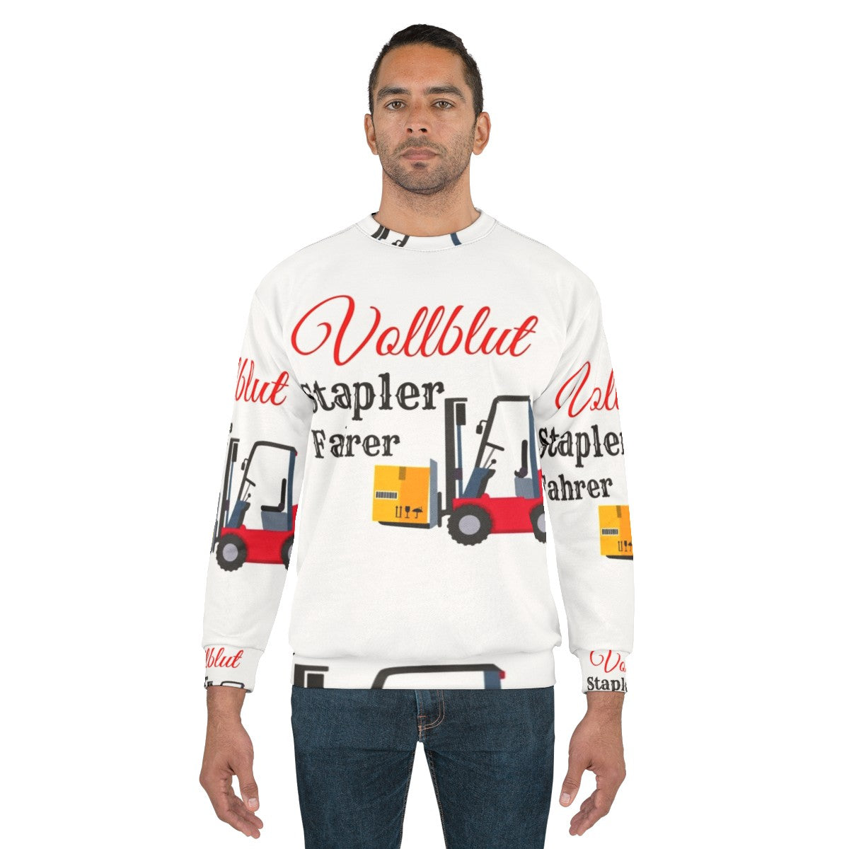 Thoroughbred Forklift Driver Sweatshirt - men