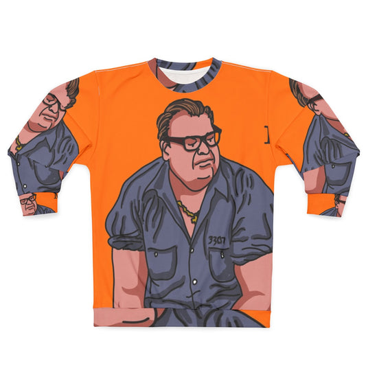 Scared Straight Matt Foley Sweatshirt with Chris Farley and Van Down by the River