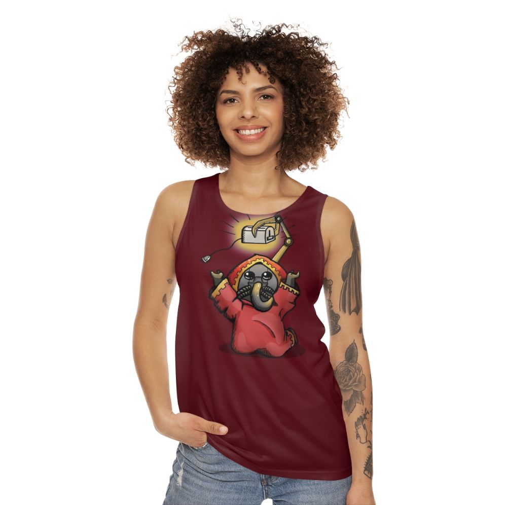 Toaster Priest Unisex Tank Top - women