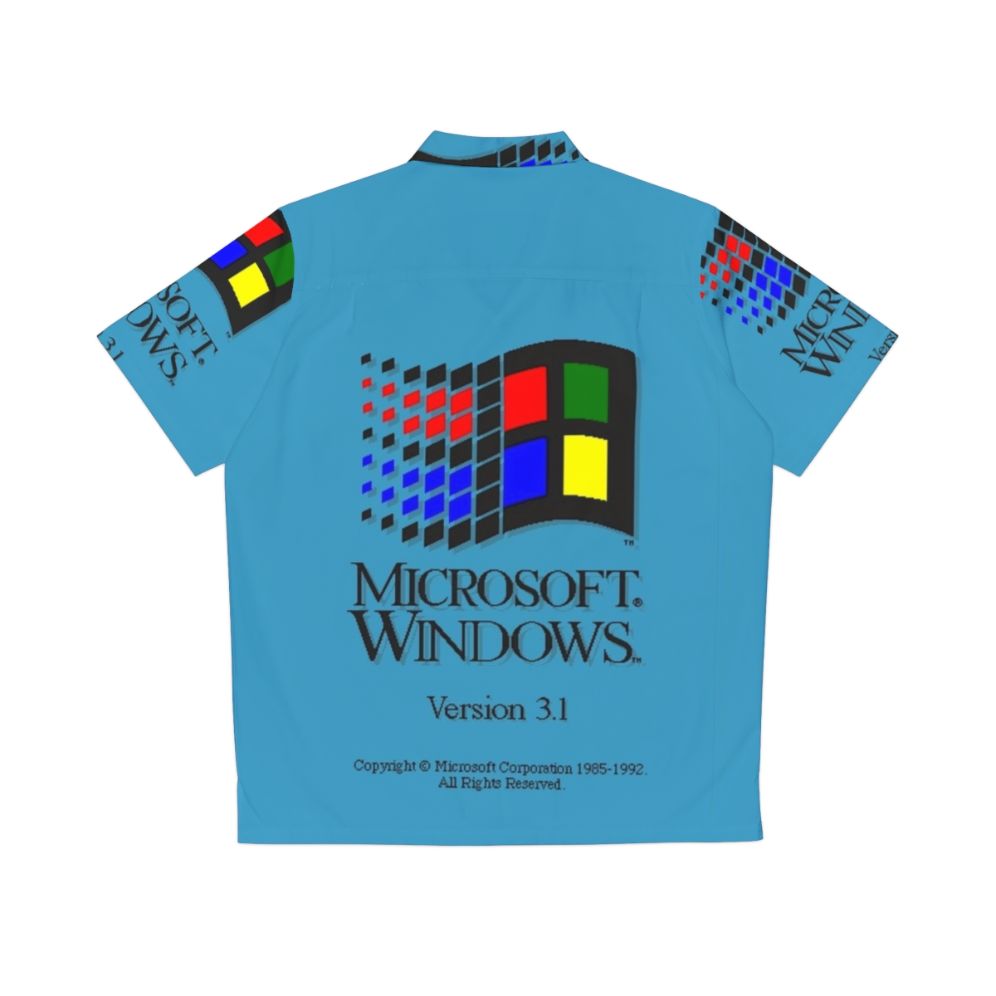 Vintage Windows 3.1 Hawaiian Shirt - Back