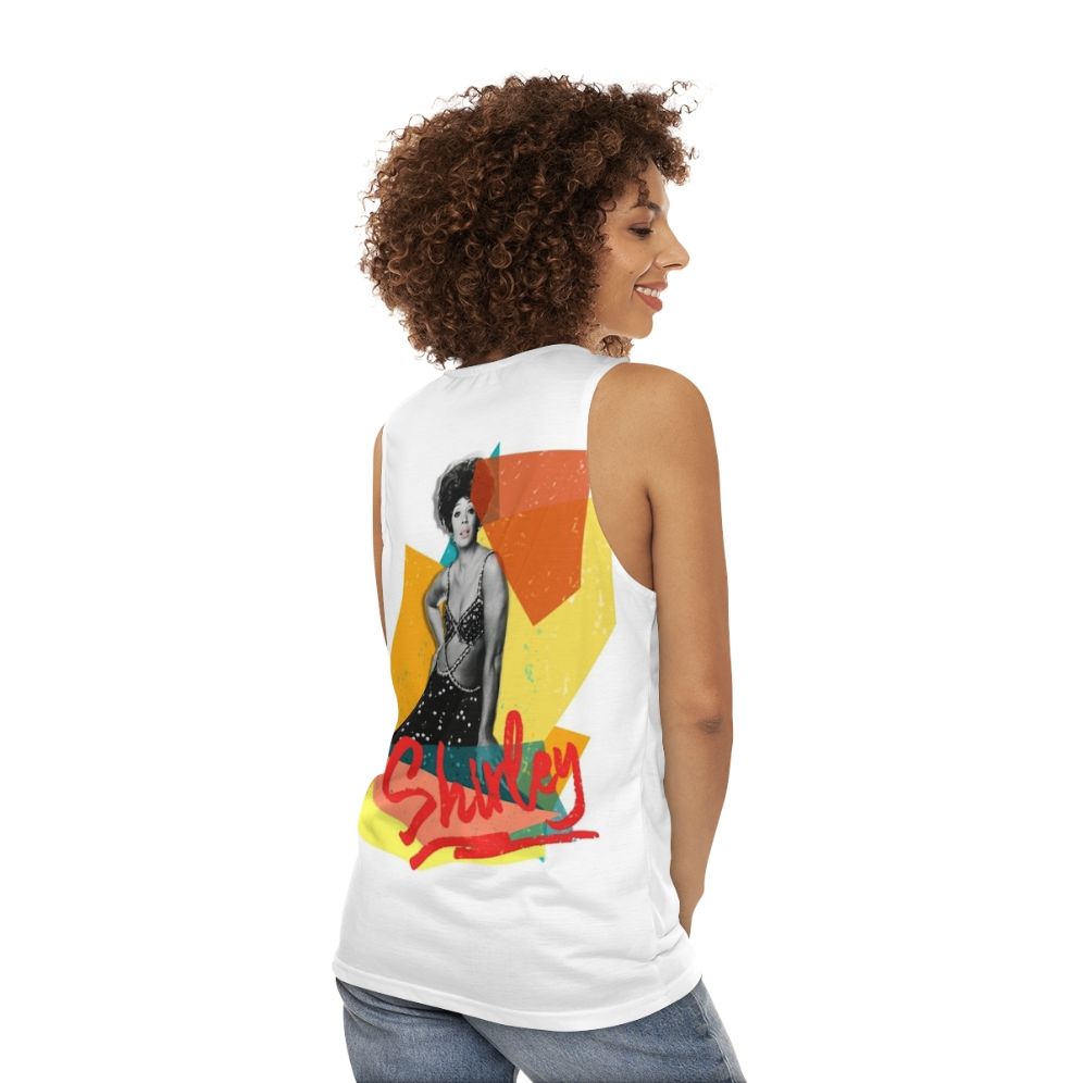 Vintage Bassey Unisex Tank Top - women back